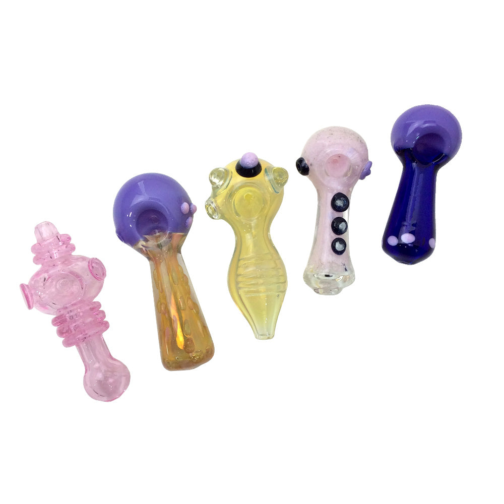 Assorted Glass Hand Pipe Medium