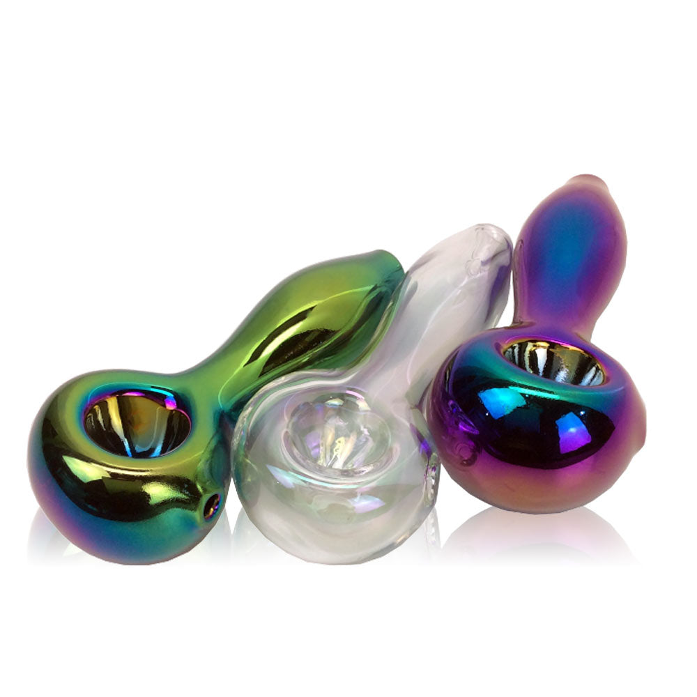 Gradient Metallic Hand Pipe 4" 