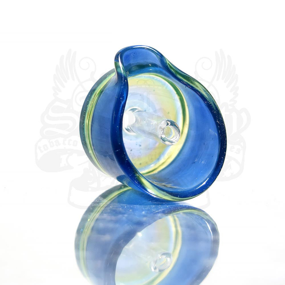 CL1 Custom Carb Cap Blue w illuminati Lip - Smoke City