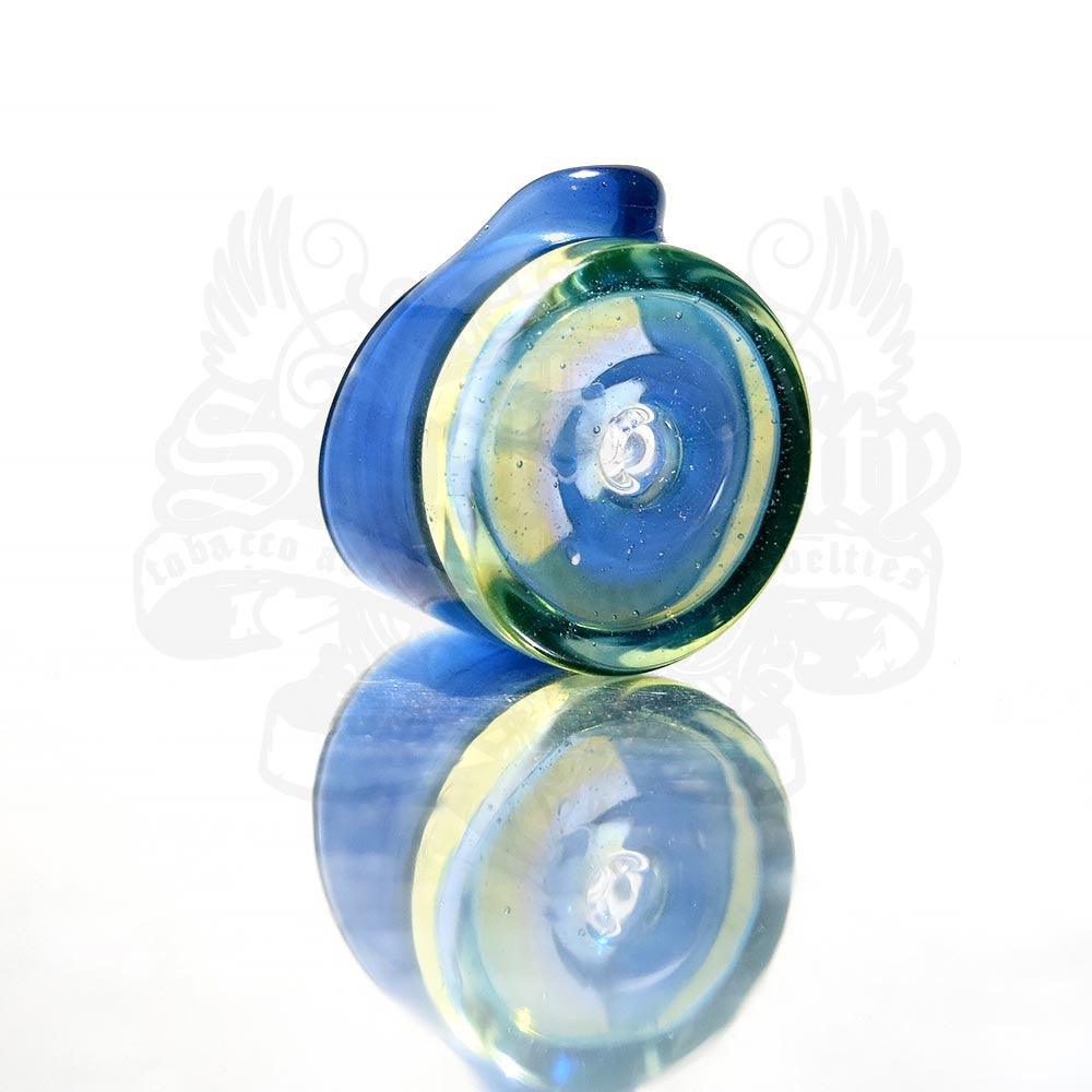 CL1 Custom Carb Cap Blue w illuminati Lip - Smoke City