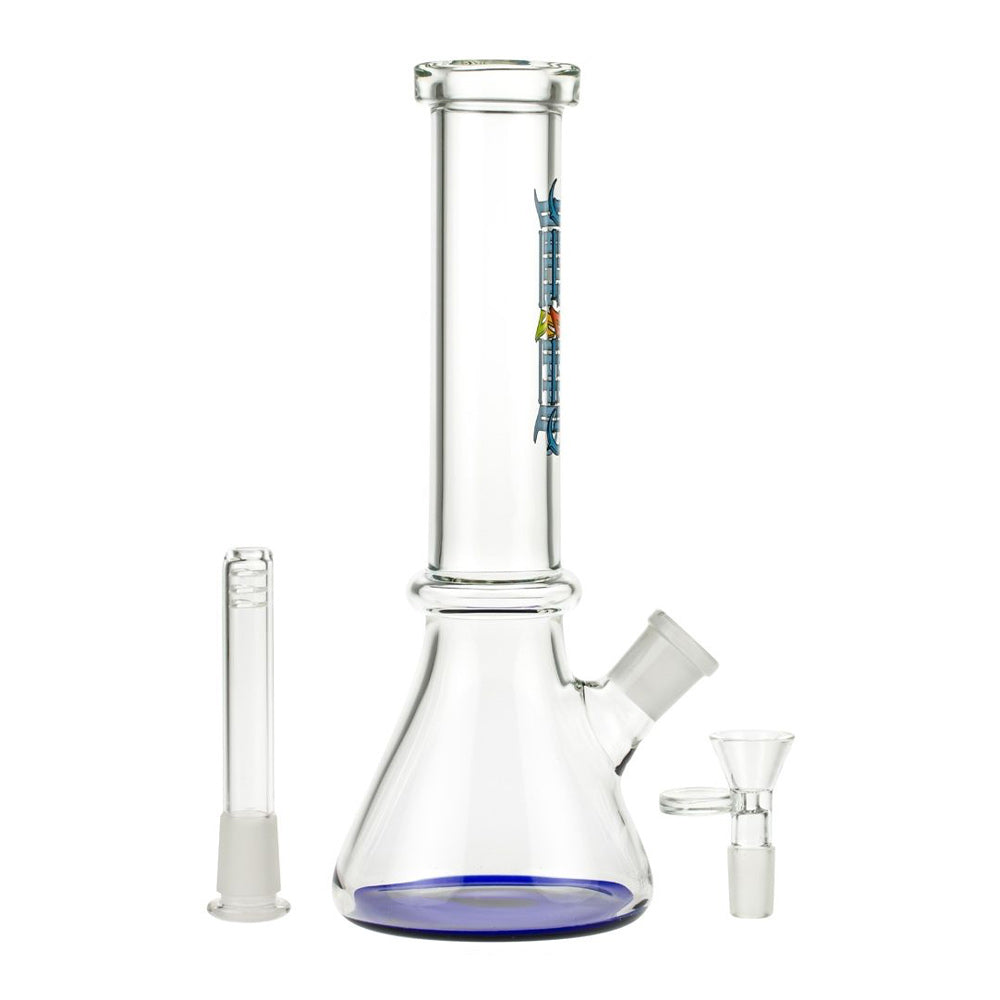 Dopezilla Lizard Beaker Base Bong 10"