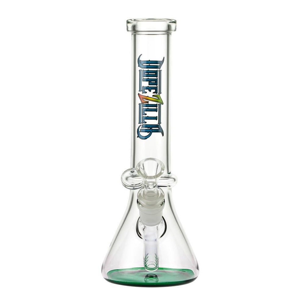 Dopezilla Lizard Beaker Base Bong 10" - Green