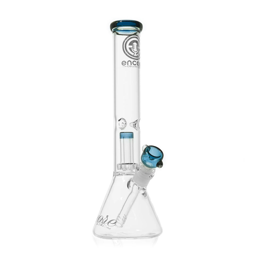 Encore Glass Beaker Bong with Showerhead 15"