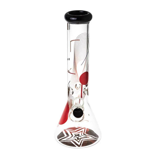 Famous Brandz Glass Beaker Ice Bong GOA