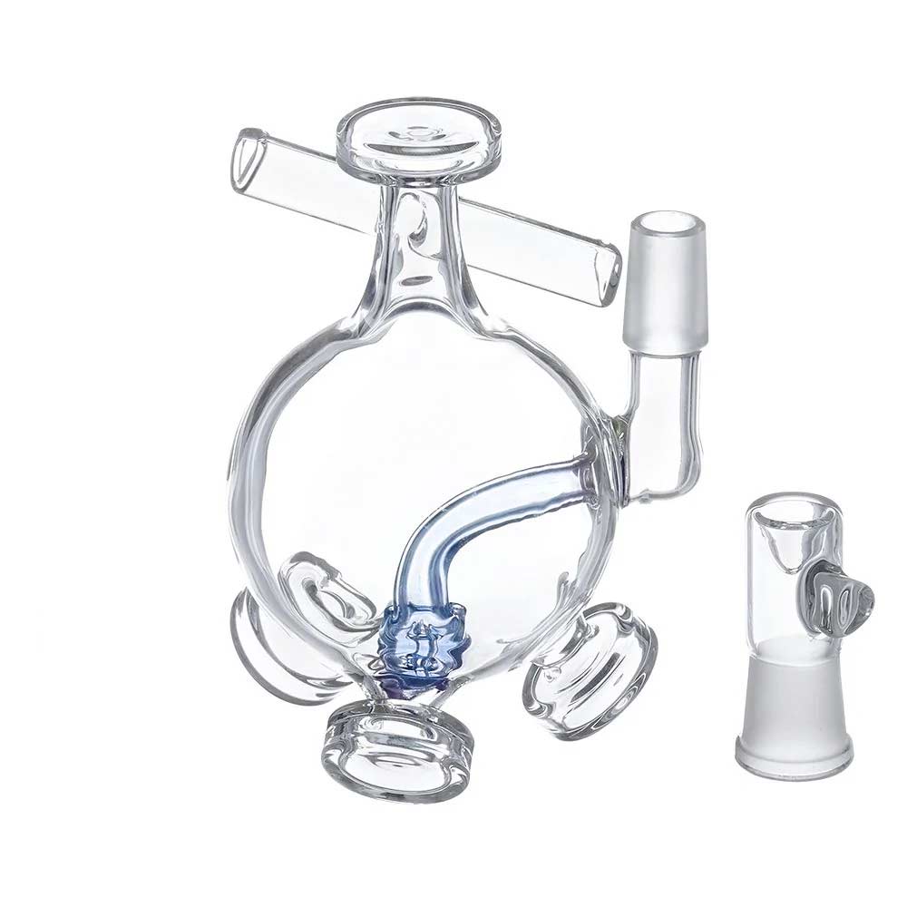 Hamm’s Waterworks Glass - Trichome Dab Rig - Blue