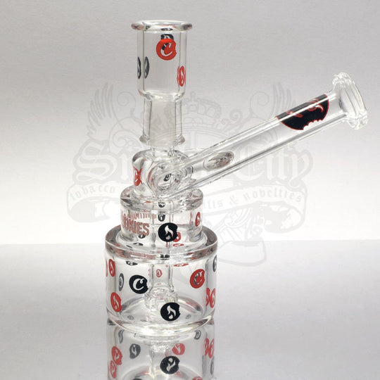 Hitman x Cookies Glass Phase2 10mm Baby Cake Rig - Smoke City