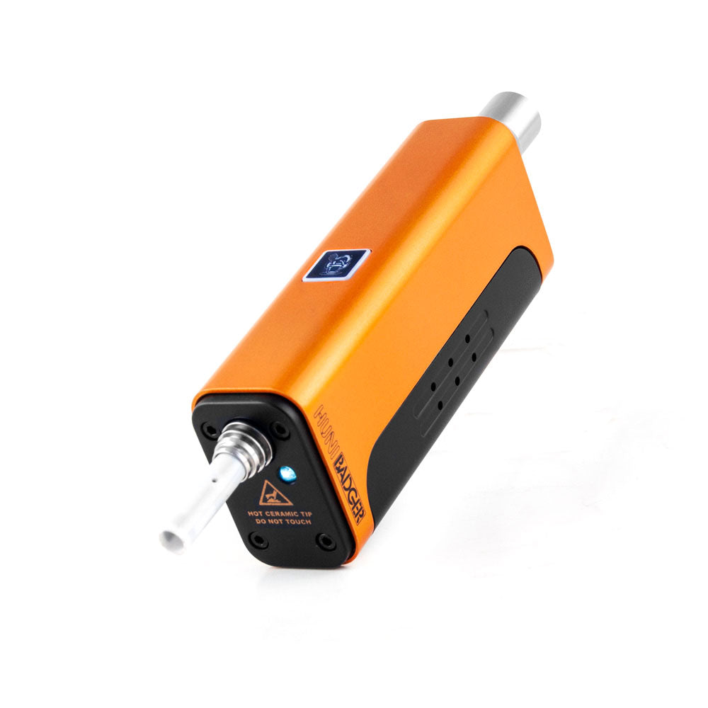 HUNI BADGER PORTABLE DAB NECTOR COLLECTOR CALICO ORANGE VAPORIZER