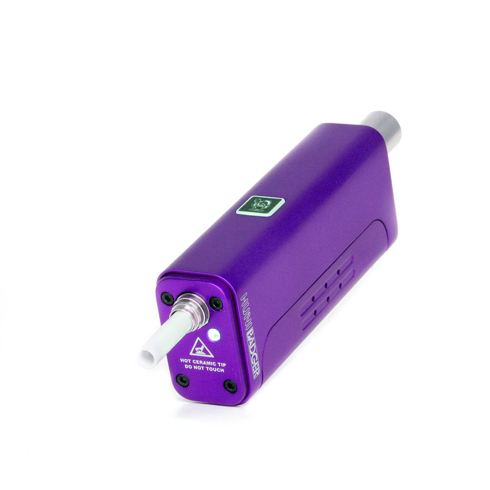 HUNI BADGER PORTABLE DAB NECTOR COLLECTOR CANDY PURPLE VAPORIZER