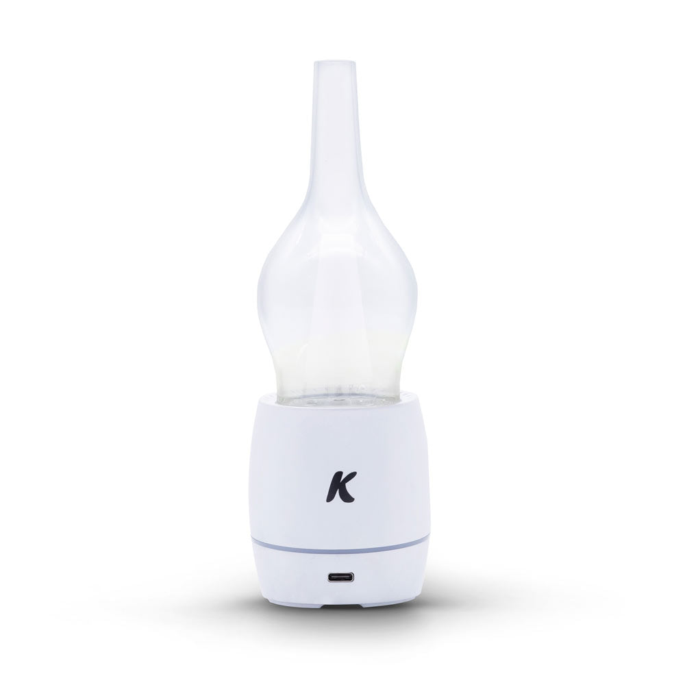 KandyPens Oura E-Rig Vaporizer - Smokey White