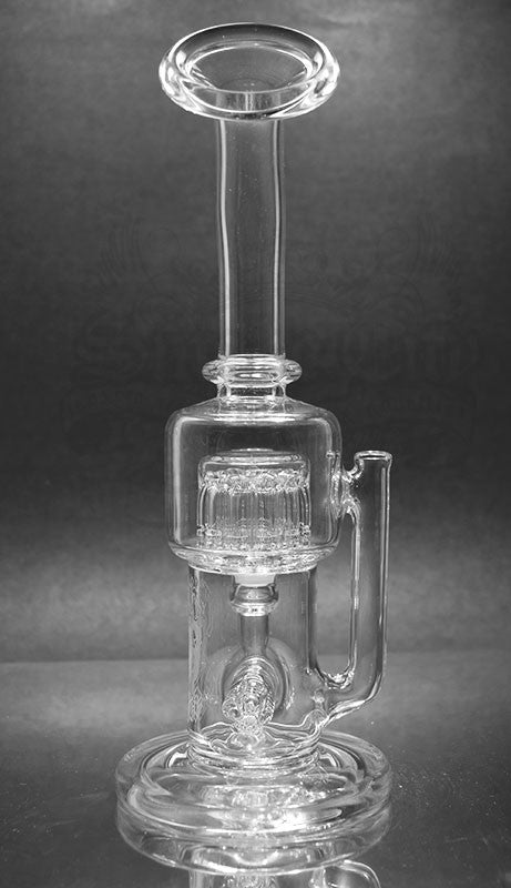 Mighty Chalice Double Treeline Recycler - Smoke City