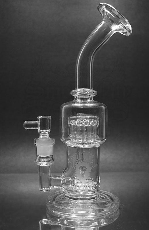 Mighty Chalice Double Treeline Recycler - Smoke City