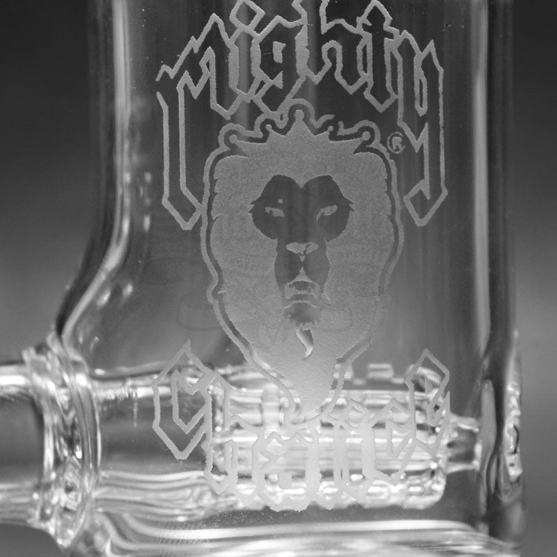 Mighty Chalice Double Treeline Recycler - Smoke City