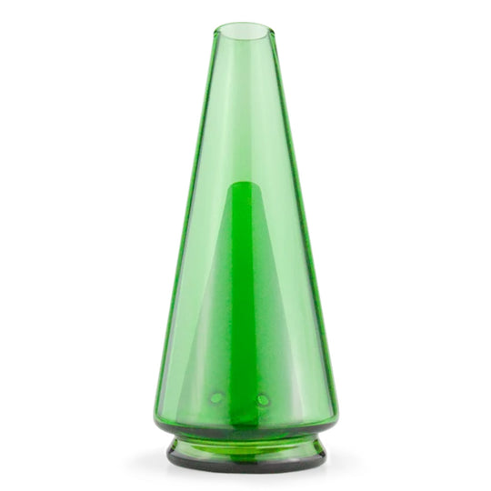 Puffco Peak Colored Glass Attachment leaf green