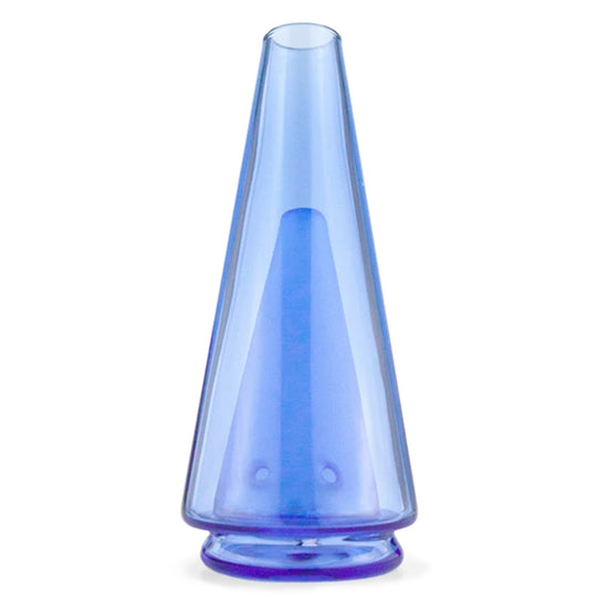 Puffco Peak Colored Glass Attachment royal blue