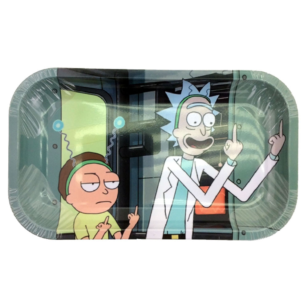 RICK N MORTY #6 MEDIUM Rolling TRAY