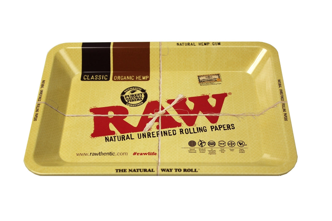 RAW Mini Rolling Tray - Smoke City