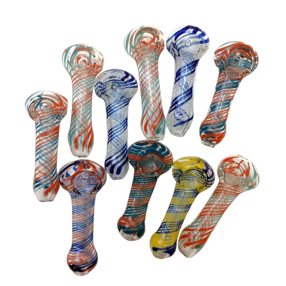 2.5 Inch Spiral Peanut Hand Pipe