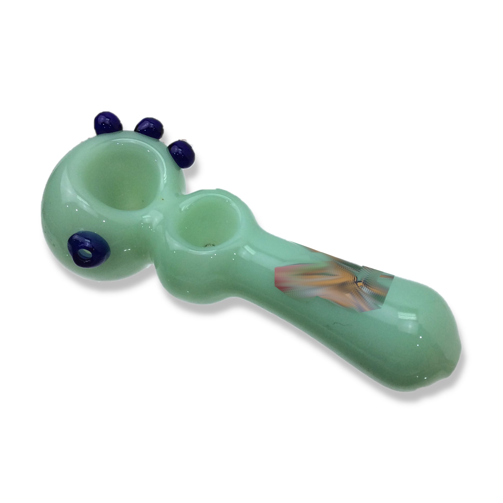 4.5 Inch Dual Bowl Logo Rm Hand Pipe