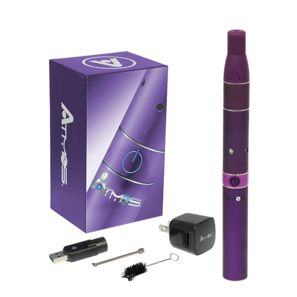 Atmos Rx RAW Vaporizer Purple Box