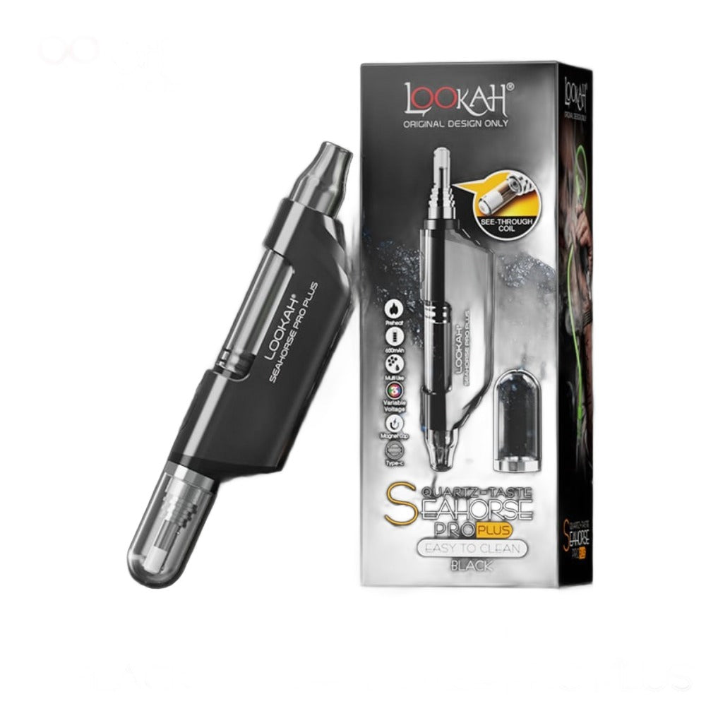 Lookah Seahorse Pro Plus Dab Pen Kit Black
