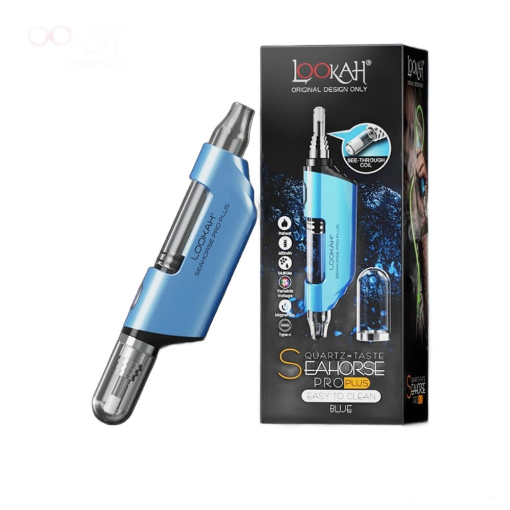 Lookah Seahorse Pro Plus Dab Pen Kit Blue