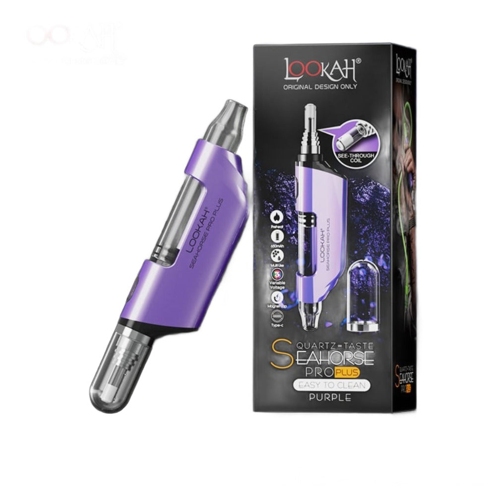 Lookah Seahorse Pro Plus Dab Pen Kit Purple