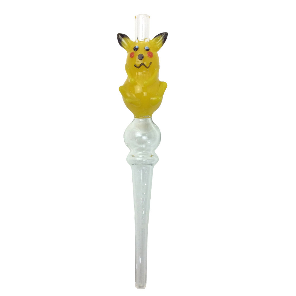 Nectar Collector Glass Straw With Character