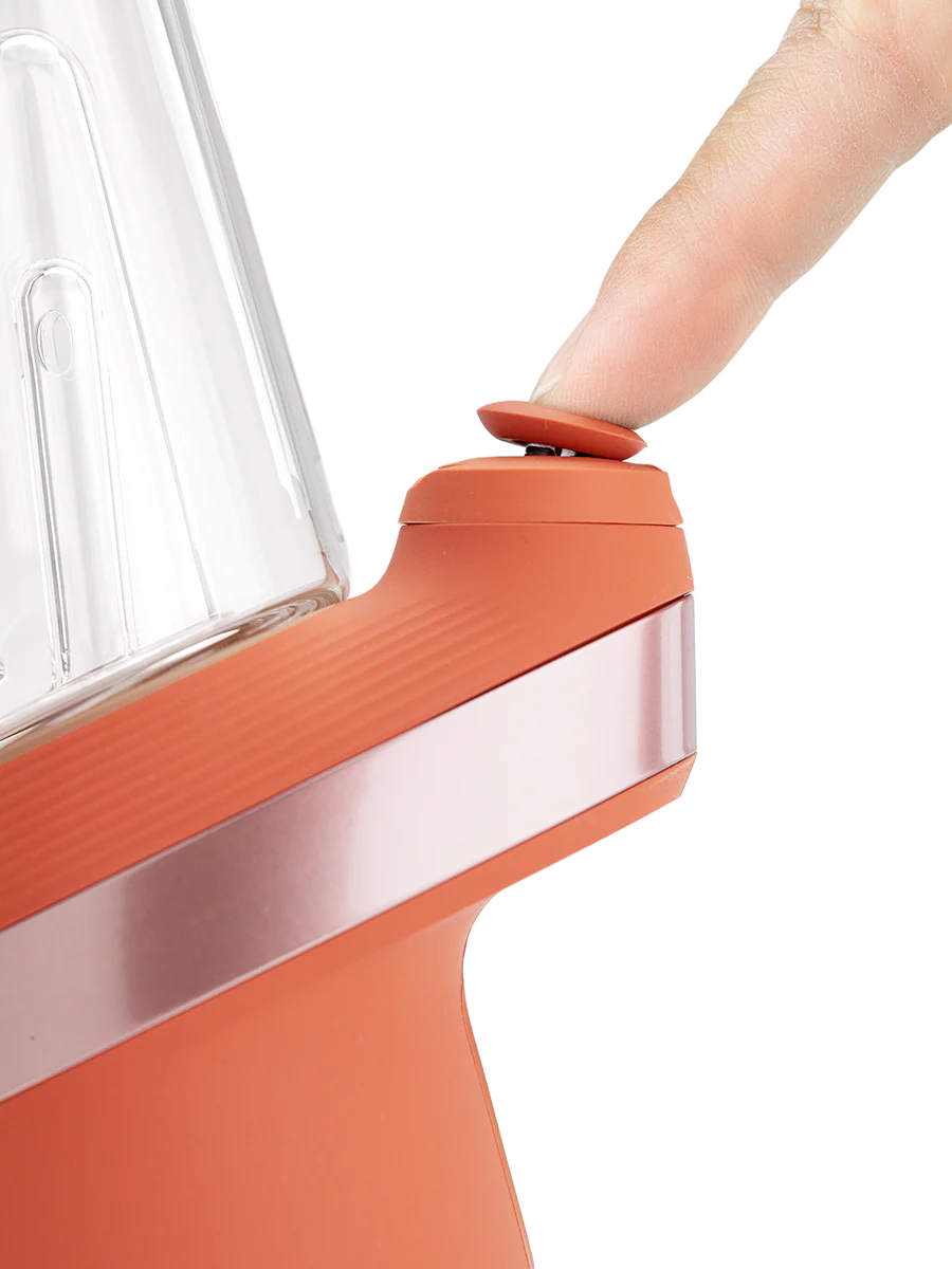 Puffco Peak Canyon finger on joystick