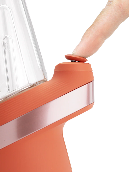 Puffco Peak Canyon finger on joystick