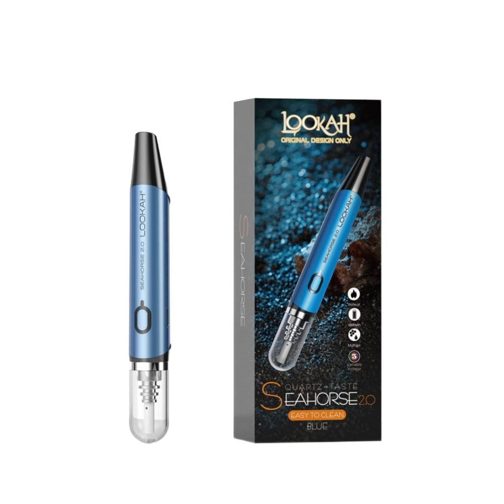 Lookah Seahorse 2.0 Electronic Nectar Collector Blue