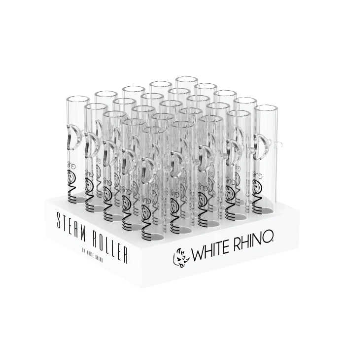 White Rhino Steam Roller (25 Ct) Display