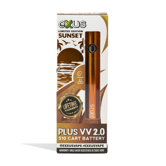 Exxus Vape Plus VV 2.0 Cartridge Vaporizer Sunset Packaging