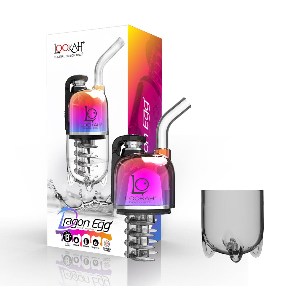 Lookah Dragon Egg E-Rig Vapor Kit Rainbow