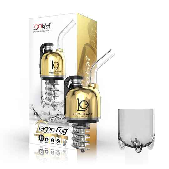 Lookah Dragon Egg E-Rig Vapor Kit Royal Gold