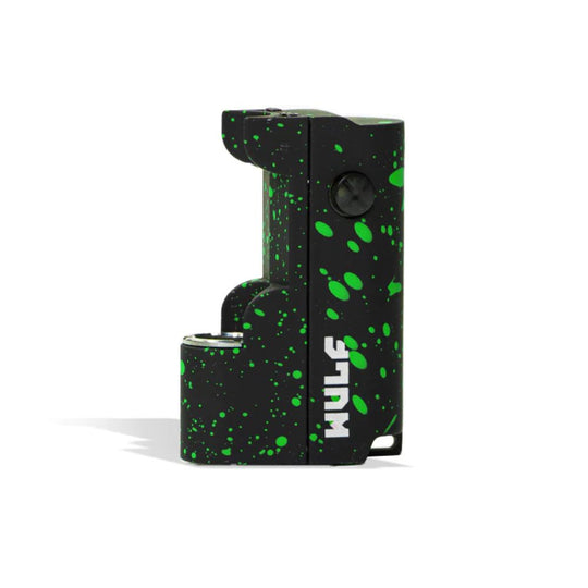 Wulf Mods Micro Plus Cartridge Vaporizer Black Green Spatter