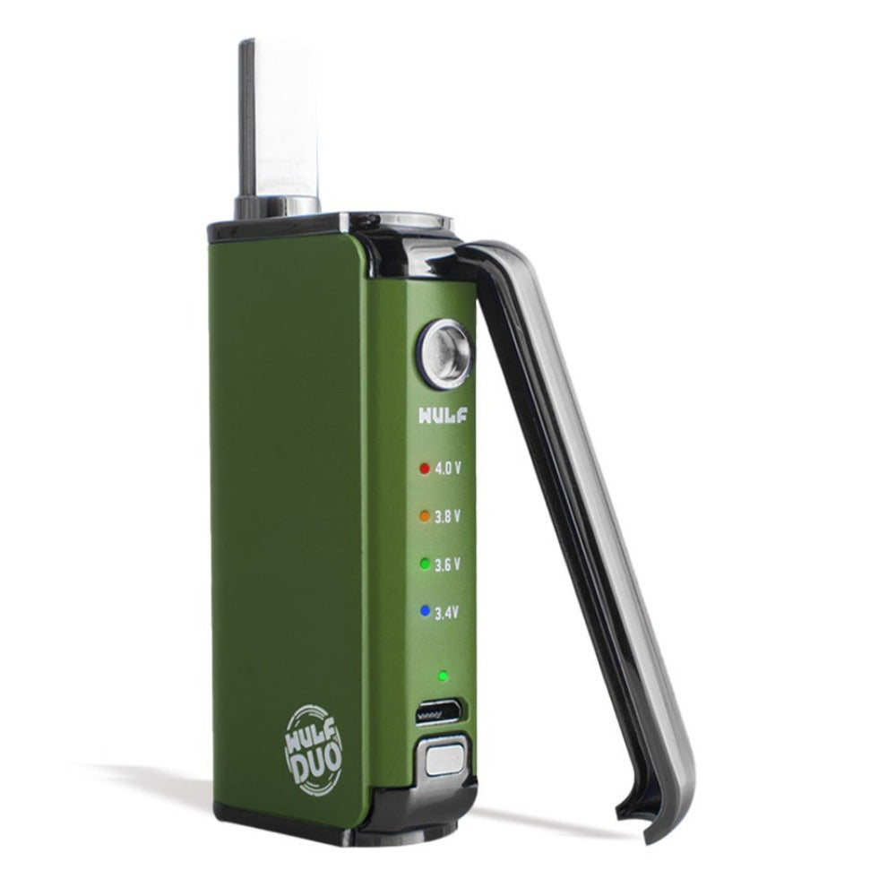 Wulf Mods Duo 2 In 1 Cartridge Vaporizer Green