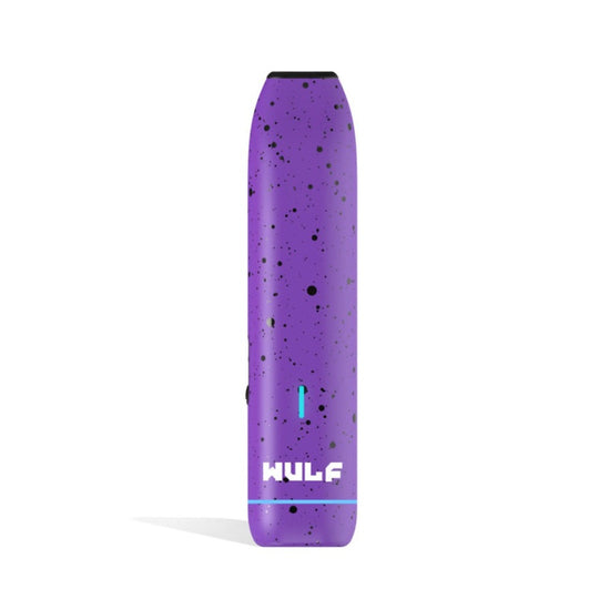 Wulf Mods LX Slim Portable Dry Herb Vaporizer Purple Black Spatter