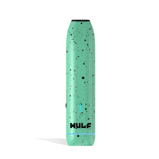 Wulf Mods LX Slim Portable Dry Herb Vaporizer Teal Black Spatter