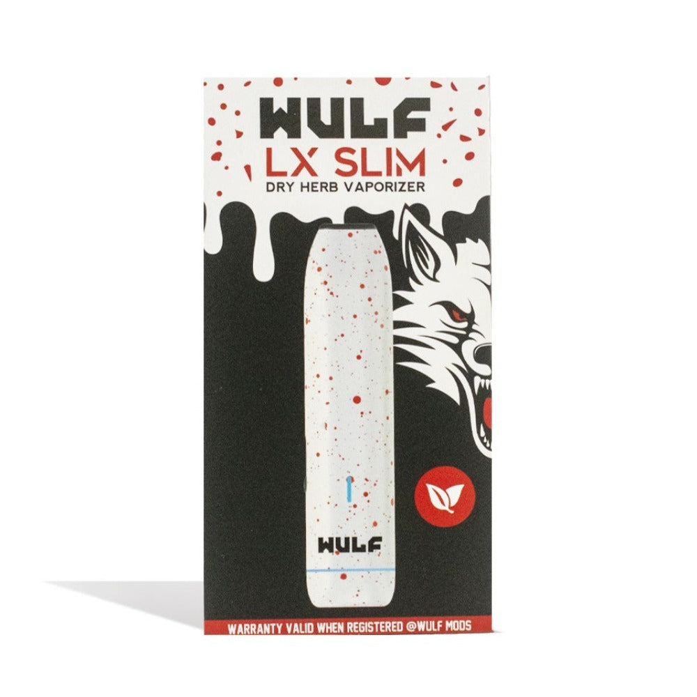 Wulf Mods LX Slim Portable Dry Herb Vaporizer Box Packaging