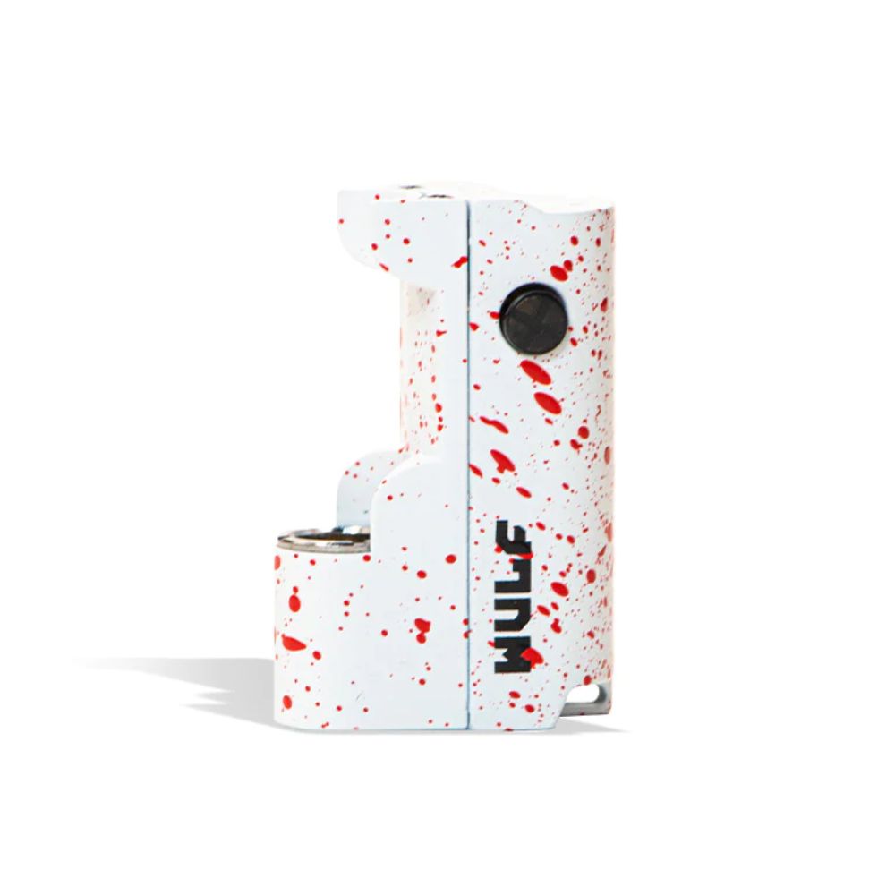 Wulf Micro Plus Cartridge Vaporizer White Red Spatter