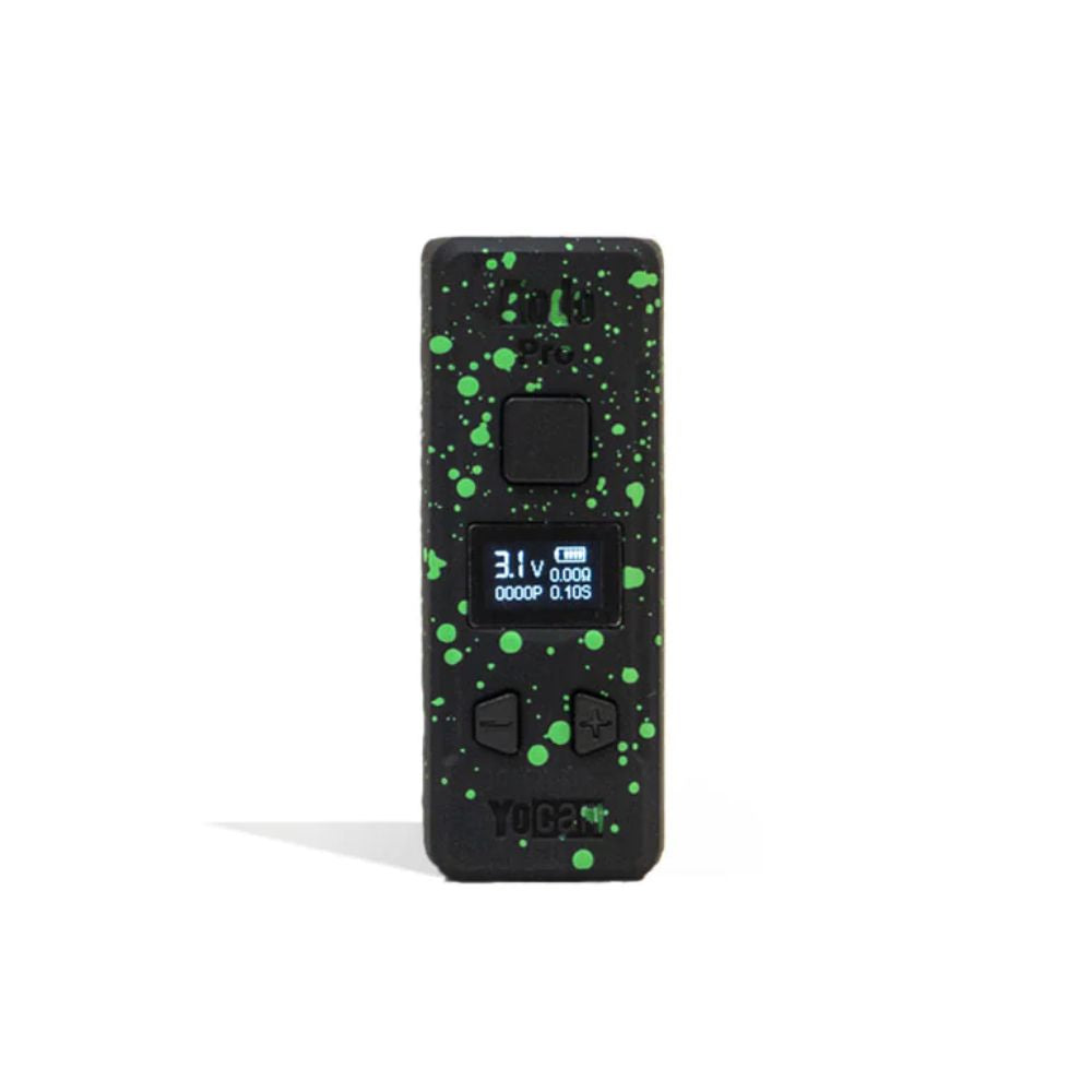 Wulf Mods Kodo Pro Cartridge Vaporizer Black Green Spatter