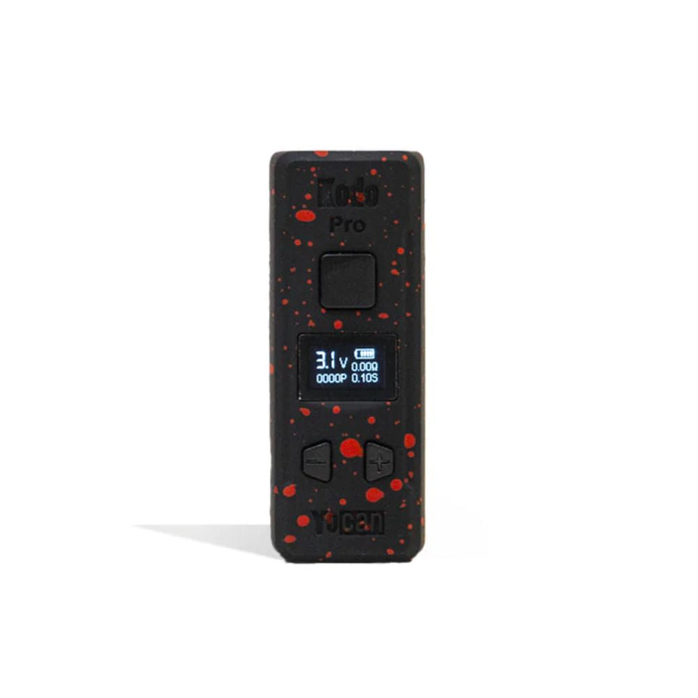 Wulf Mods Kodo Pro Cartridge Vaporizer Black Red Spatter