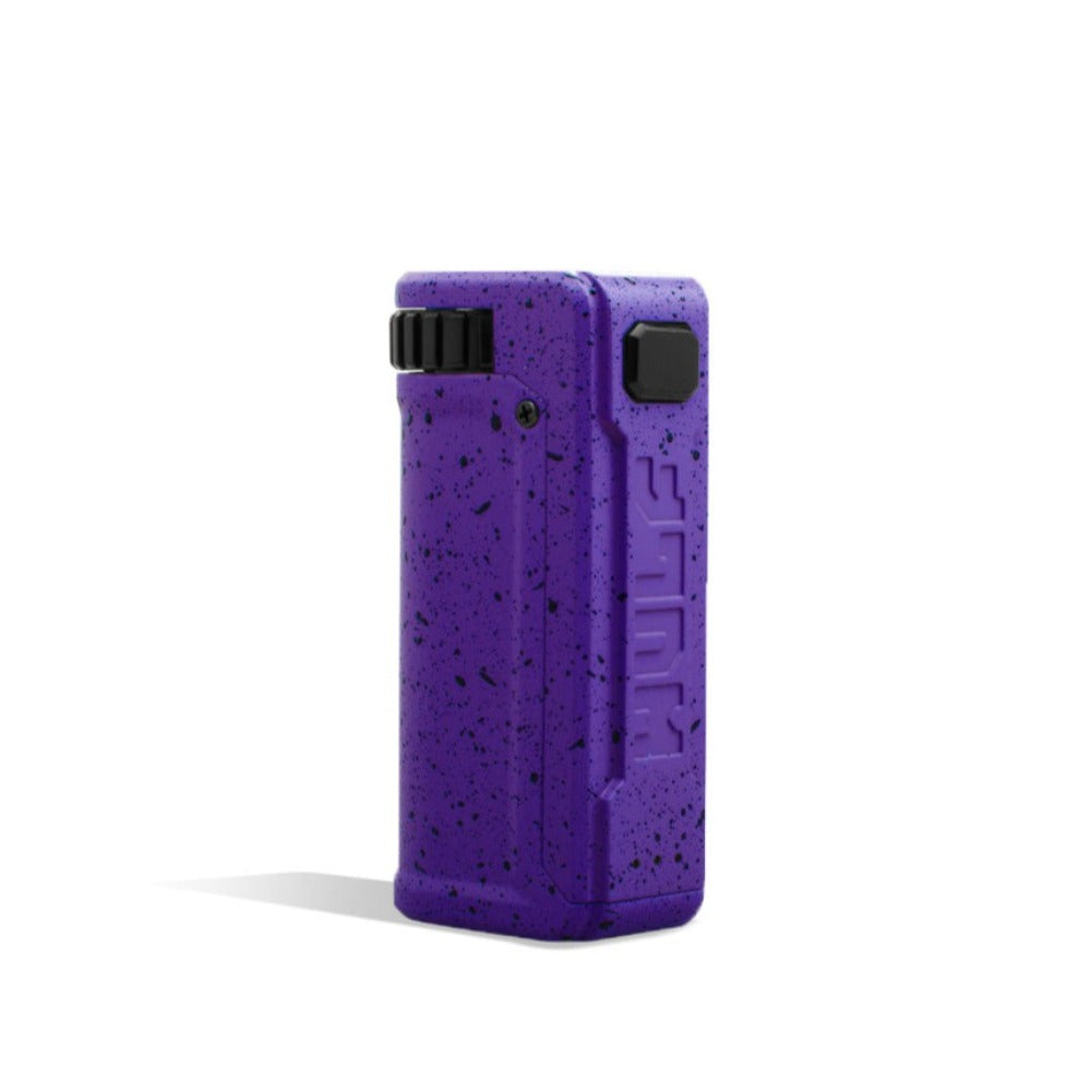Wulf Mods Uni S Adjustable Cartridge Vaporizer Purple Black Spatter