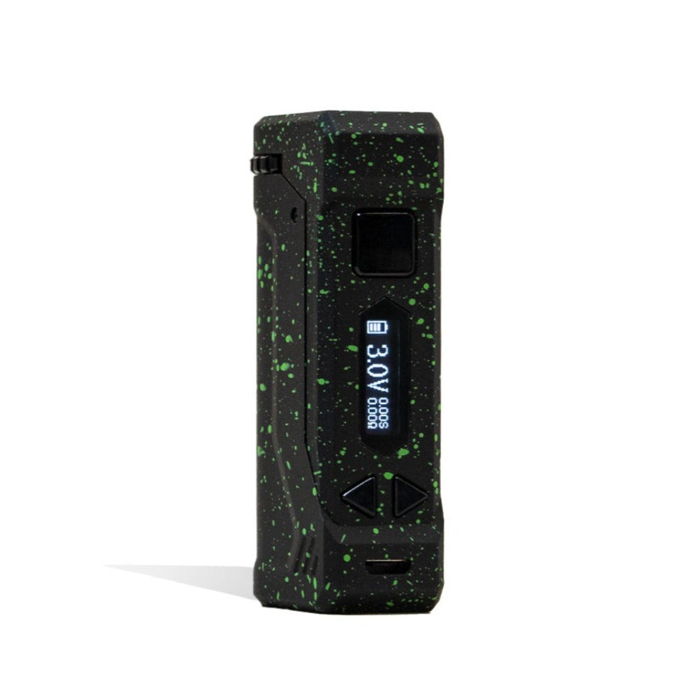 Wulf Mods Uni Pro Adjustable Cartridge Vaporizer Black Green Spatter