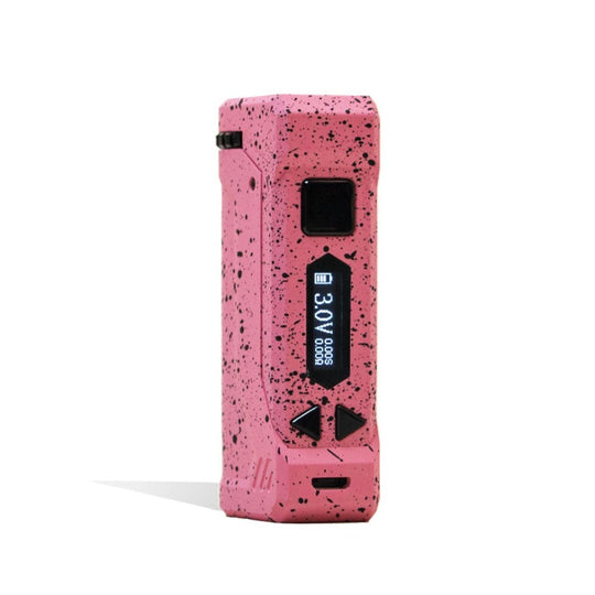 Wulf Mods Uni Pro Adjustable Cartridge Vaporizer Pink Black Spatter