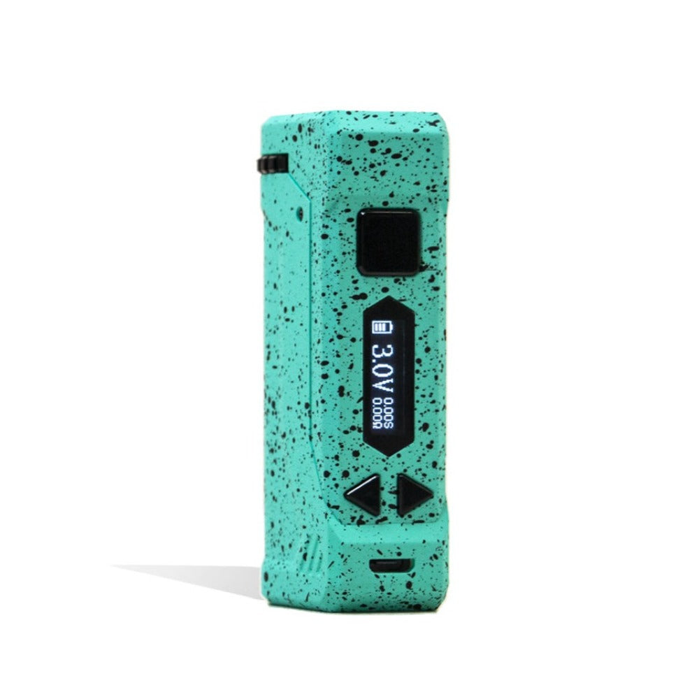 Wulf Mods Uni Pro Adjustable Cartridge Vaporizer Teal Black Spatter