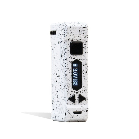 Wulf Mods Uni Pro Adjustable Cartridge Vaporizer White Black Spatter