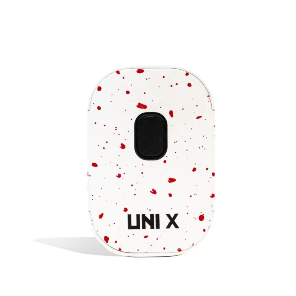 Wulf Mods Uni X Cartridge Vaporizer White Red Spatter