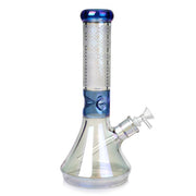 HOLOGRAPHIC  bong - 7MM - 12" - Beaker