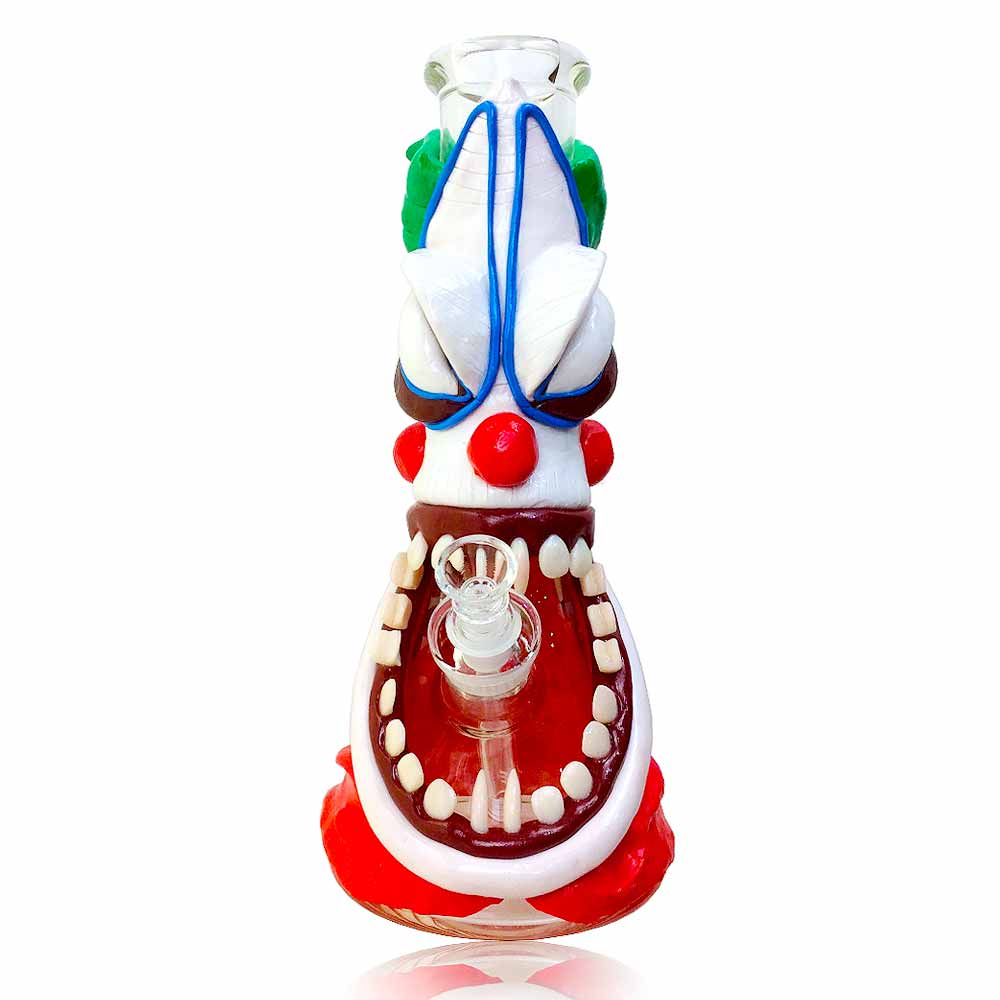 12 INCH EVIL JOKER 7MM BEAKER WATER PIPE